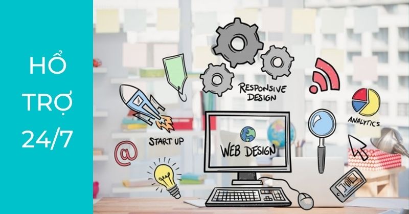 Thiết kế web Biên Hòa hổ trợ khách hàng 24/7 Thiết Kế Website