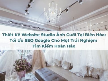 Thiết Kế Website Studio Ảnh Cưới Tại Biên Hòa