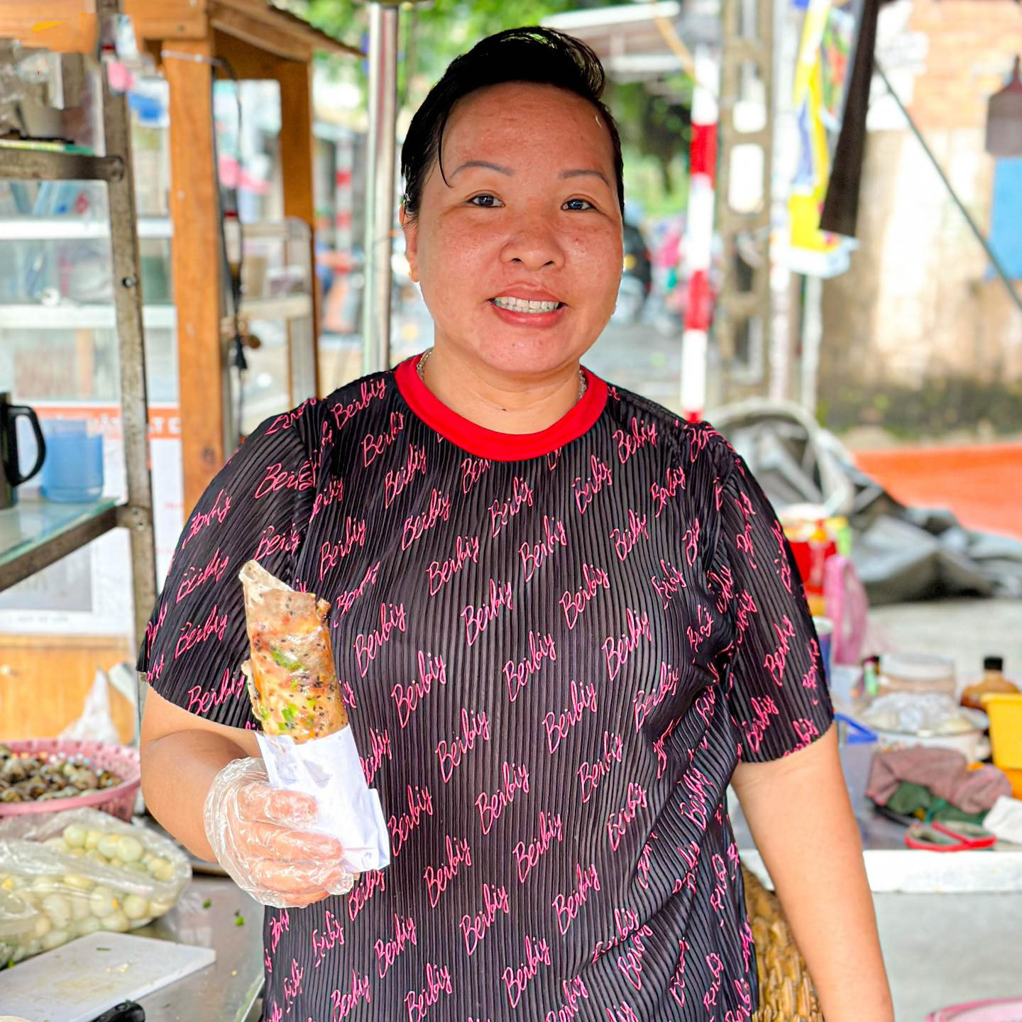 Bánh tráng nướng