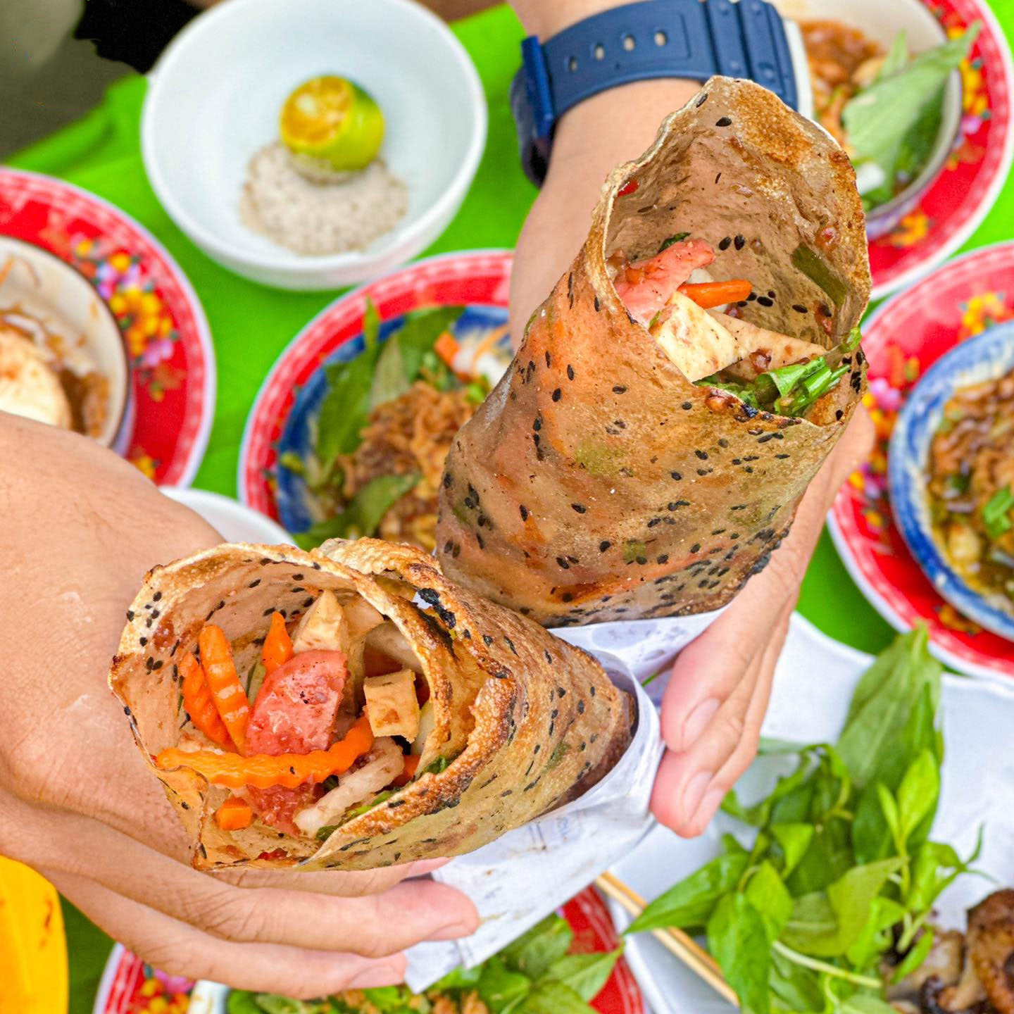 Bánh tráng nướng