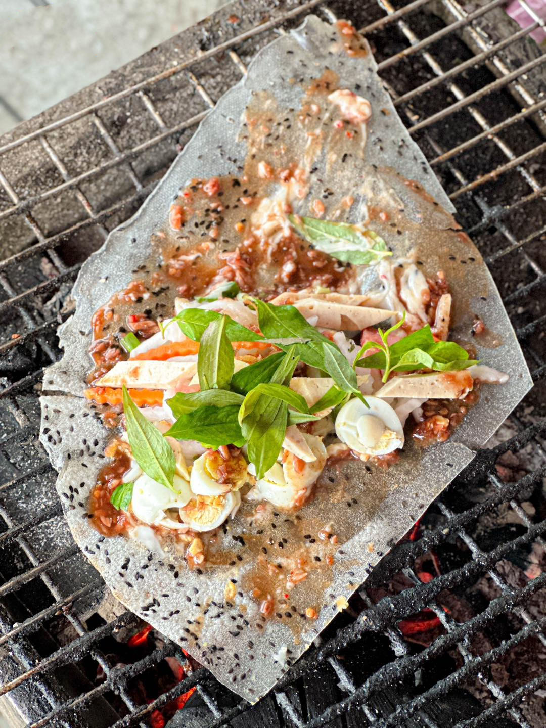 Bánh tráng nướng