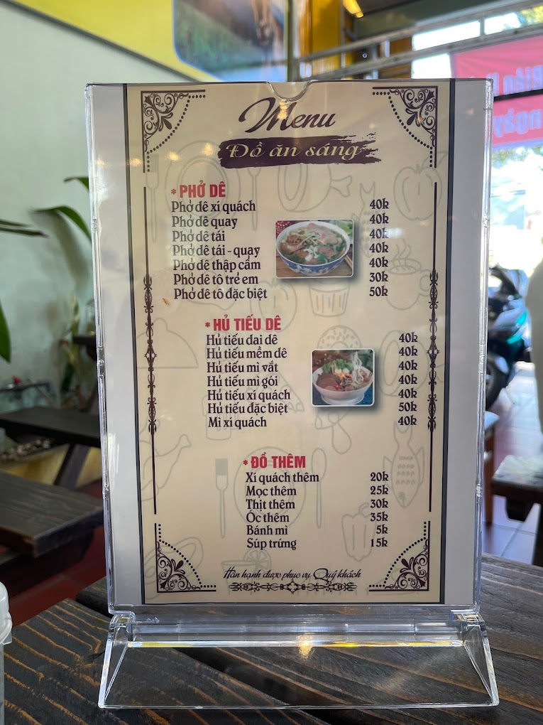 Dê Tùng Xẻo Hủ Tiếu Dê Hương Sơn