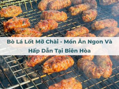 Bò Lá Lốt Mỡ Chài