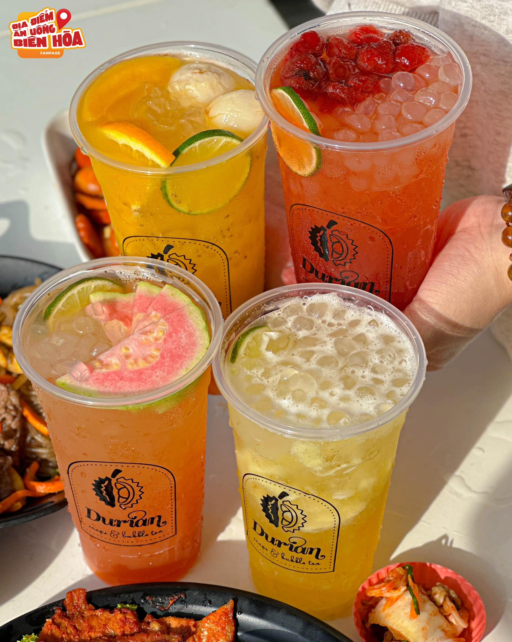 Durian Crepe & Bubble Tea