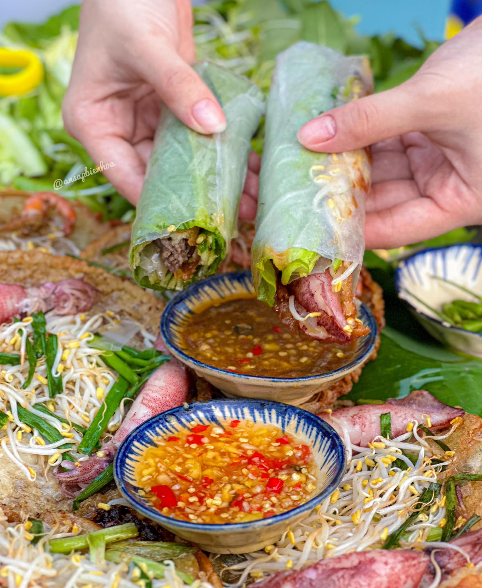 Quán Bánh Xèo Tôm Nhảy Bình Định