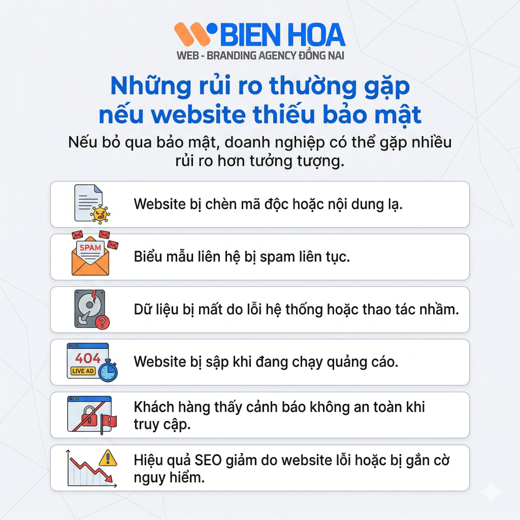bảo mật website doanh nghiệp